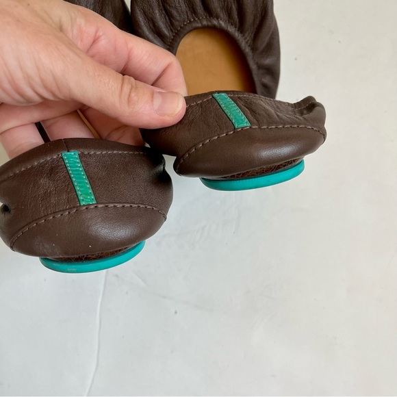 Tieks by Gavrieli Chocolate Brown size 9 Ballet Flat Slipper Shoe - Picture 3 of 5